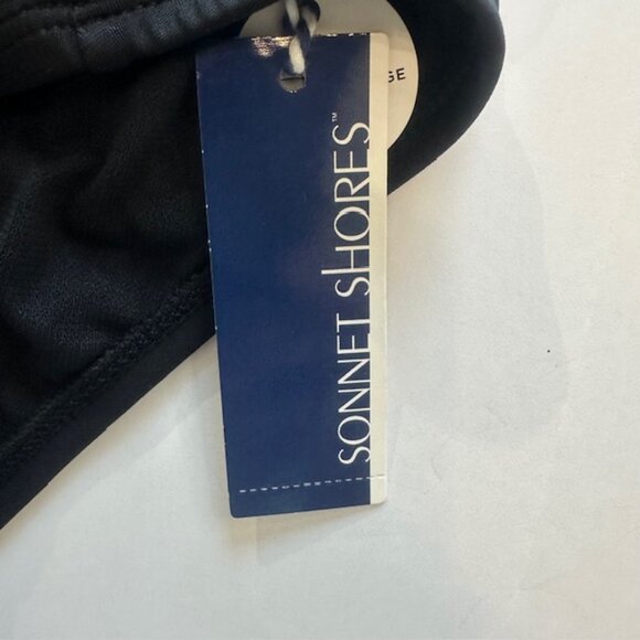 NWT! Sonnet Shores Shirred Front‎ Women's High Waist Bikini Swimsuit Bottom Sz 6 - Picture 6 of 8